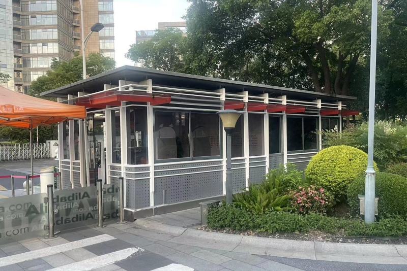 2014年兩個保安崗亭,經過10年還完好無損,質量杠杠的！！